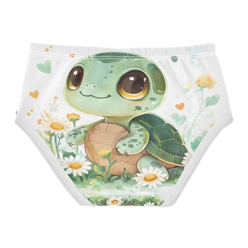 Cute Sea Turtles Daisy Toddler Girls's Underwear 2T 202b89082