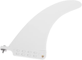 BESPORTBLE Equipment Accessories Paddle Boards Fins Surfboard Fin Replacement Nylon Longboard Fins Fiberglass Reinforced Fins Detachable Longboard Center Fin for Surfing Skateboarding Canoe