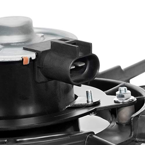 Dna Motoring Oem-Rf-0275 Factory Style Radiator Cooling Fan Assembly Cooling Efficiency Improved Direct Replacement [Compatible With 2006-2013 Is250], Black #TOP3