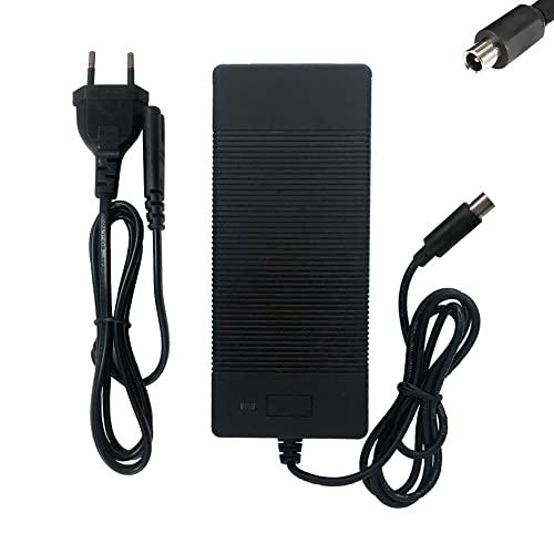 ZWHEEL Cargador de Batería Patinetes (EU) 42V 2A DC 8MM para Xiaomi M365, 1S, Lite, MI 3, Pro, Pro 2 / para Ninebot ES1, ES2, E22, E25 Patinete Adaptador de Cargador Cover