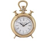 Lisibilité parfaite : Cadran blanc avec chiffres romains noirs, aiguilles contrastées