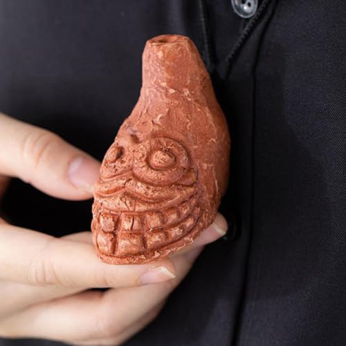 Silbato de arcilla para asustar con sonidos humanos reales 2