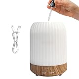 Panneau tactile pratique : Son panneau de commande tactile élégant simplifie l'utilisation avec un accès intuitif aux réglages de minuterie et de brume, offrant une humidification et une diffusion apaisante d'huiles s pour plus de relaxation.