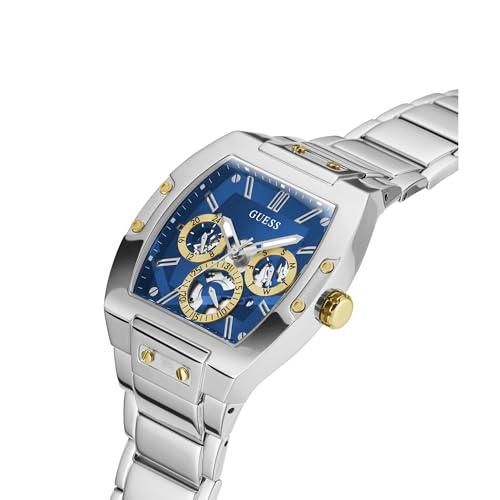 Image of Guess Men's GW0G Series| Analog Trend Watch| Polycarbonate Case| Silicone Bracelet | 50M Water Resistance