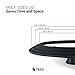 Teeo Universal Pot Lid - Cast Iron Frying Pan Cover - 8 inch Skillet Lid - Tempered Glass, Silicone Rim Cool Touch Handle, Steam Vent, Dishwasher Safe - Multi-sized (8/8.5/9.5 inches, Black)