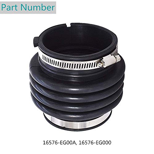 labwork Air Intake Resonator Hose Tube Boot Duct Replacement for Infiniti M35 3.5L 2006-2008 16576-EG00A 16576-EG000 by labwork - Used condition - Image 3