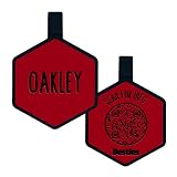 Besties Pets QR Code Classic Red Customized Silicone Pet ID Name Tags for Collars - Silent and Jingle Free - Ships Fast from California- Custom Designs for Dogs - Personalized - Laser Engraved