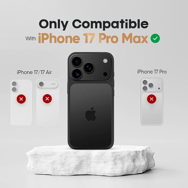 MOTIVE for iPhone 17 Pro Max Holster Case, Belt Clip Case for iPhone 17 Pro Max, Shell Holster Combo i Phone 17 Pro Max, Slim Drop Shockproof Protective Cover with Kickstand (6.9") | Ranger v1 Series by MOTIVE - Used condition - Image 7
