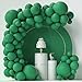 Green Balloons 84 pcs Dark Green Balloons Garland Arch Kit 5 inch +12 inch +18 inch Jungle Safari Balloons Happy Birthday Balloons Baby Shower Decorations Wedding Balloons