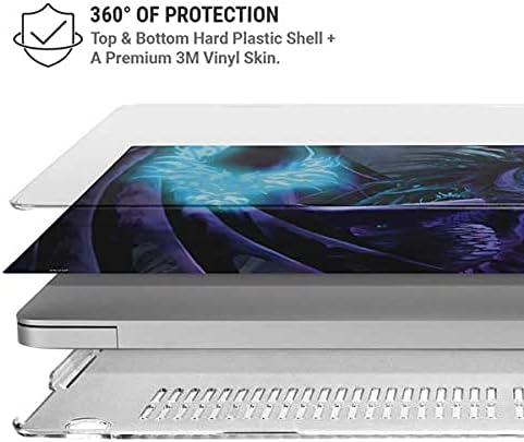Skinit Case + Skin Compatible with MacBook Air 13in (2020) - Tate and Co. Talisman Dragon Design