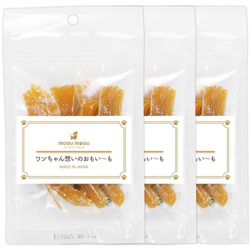 【3袋セット】ogaland 犬 ほしいも 干し芋 30g×3袋 無添加 紅はるか ヒューマングレード おやつ フード かみごたえ