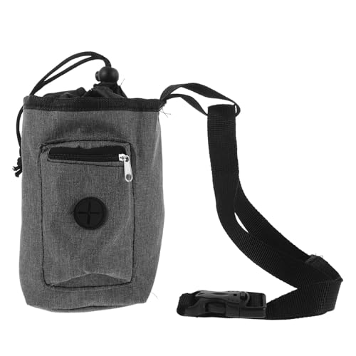 Bouldering Chalk Bag Bucket with Belt and Zippered Pocket, Oxford Cloth