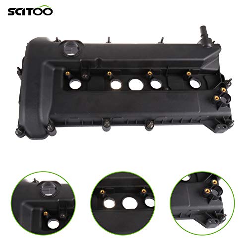 Image of SCITOO Engine Valve Cover with Gasket Replacement for Mercury for Ford Escape Focus Z4 2005-2013 Valve Cover Gasket Set QR25DE