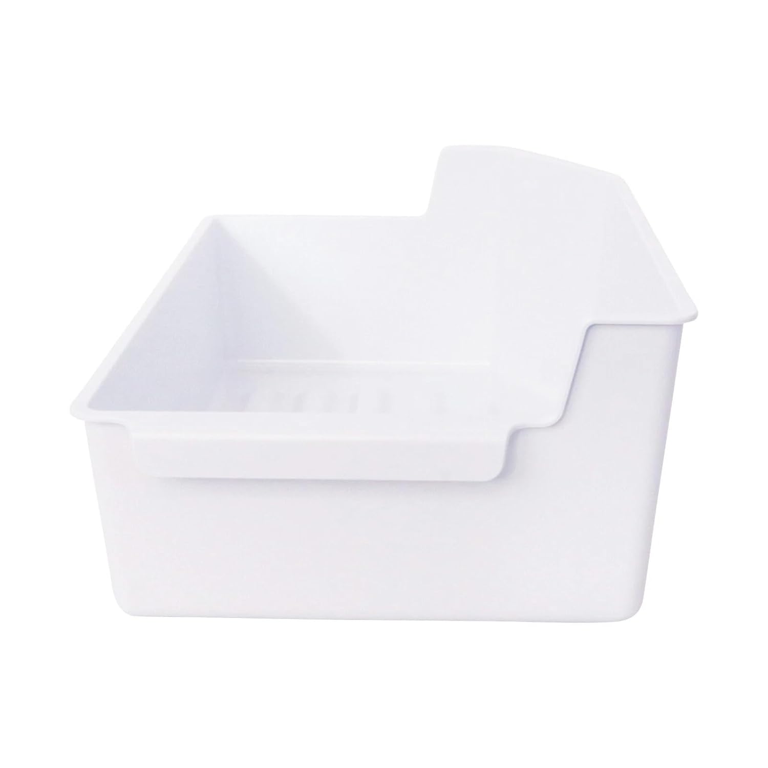 Refrigerator Ice Maker Cube Bucket Storage Bin Replacement for Frigidaire 240385201
