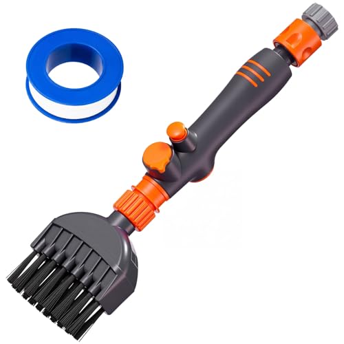 Hushee 1 Set Pool Filter Cleaner Tool with Soft Brush Cartridge Cleaner Tool for Spa Hot Tub and Swimming Pool Cartridge Filter Cleaning Equipment