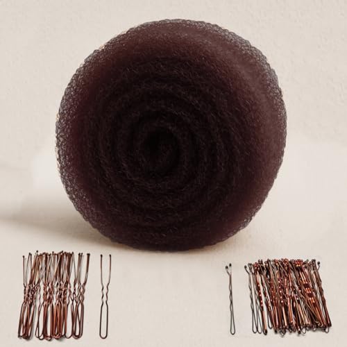 Dark Brown Hair Sponge for Updo - Hair Donuts for