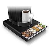 Coffee Pod Drawer Organizer: Holds 36 K-Cups, 42 CBTL/Verismo single serve coffee pods.