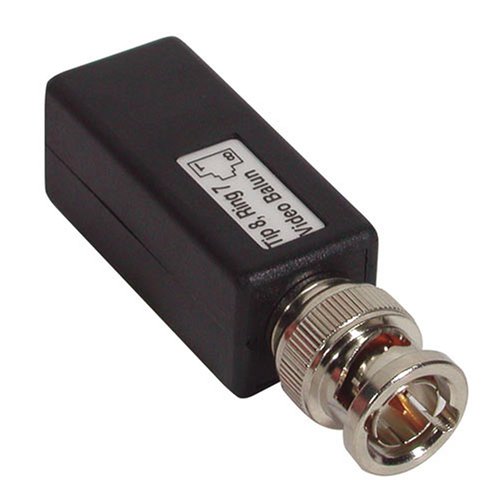 C2G/Cables to Go 41151 BNC Male to RJ45 Female Video Balun (Black)