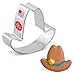 Ann Clark Cowboy Hat Cookie Cutter - 3 Inches - Tin Plated Steel