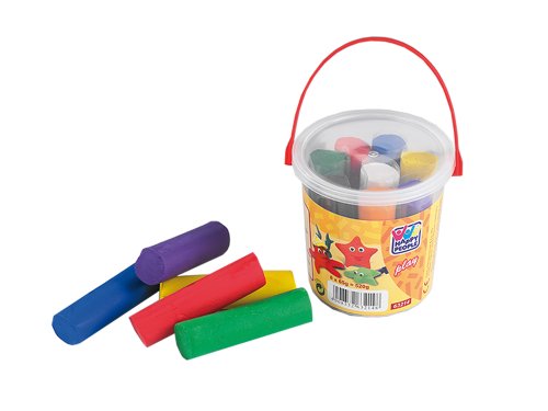 Happy People Plasticine in a Bucket,8 Bars