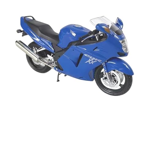 Réplique Honda CBR1100XX moulée sous pression 1:12 avec détails moteur ultra réalistes fixes