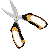 SK11(エスケー11) ストロング万能鋏 ポータブル SST‐200P 作業用・大工用・アウトドア用 シルバー