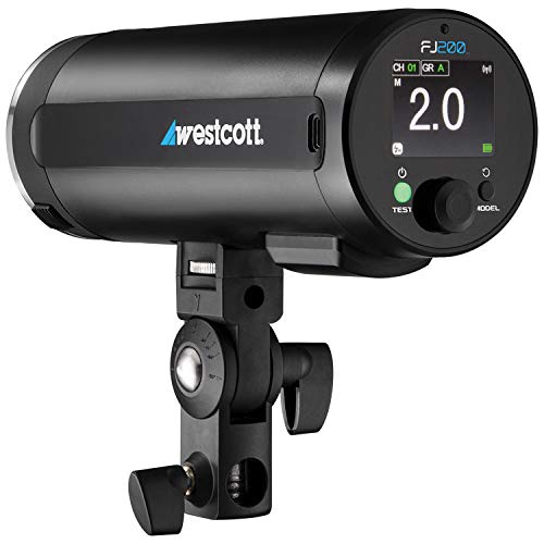 Westcott FJ200 Round Head Pocket Strobe with 1.3 sec. Recycle Time, TTL, HSS and Includes Tilter Bracket, 30-Degree Honeycomb Grid with Gel Clip and Travel Case by Westcott - Image 5