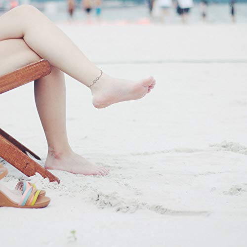 Medwise Womens Infinity Anklet Bracelet 925 Sterling Silver Endless Love Symbol Ankle Bracelet Adjustable Plus Size Large Bracelet Gifts For Her Valentines Day Mother’s Day Gifts #TOP5