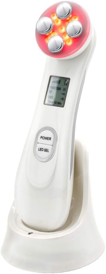 POPGER EMS 5 In 1 Skin Tightening Machine Facial Beauty Instrument for Face Massager Wrinkle Removal Anti-aging Skin Lifting and Rejuvenation