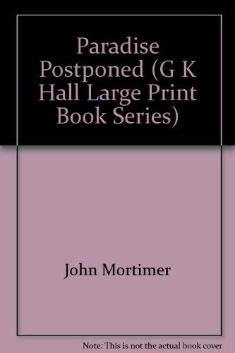 Paradise Postponed (G K Hall Large Print Book S... [Large Print] 0816142475 Book Cover