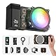 ZHIYUN MOLUS X100 RGB PRO V2 Verbesserte Version RGB Videolicht 100w [Official],RGBWW LED Videoleuchte Studiolicht mit2600mAh Akku,384g/APP Steuerung，2500K~10000K CRI≥95 TLCI≥97