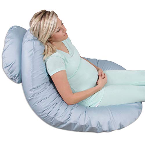 Leachco Back 'N Belly Chic Supreme, Cool Blue