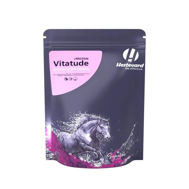 Hestevard Vitatude + Protein 1,5kg Für Muskelaufbau & bei Eiweißmangel