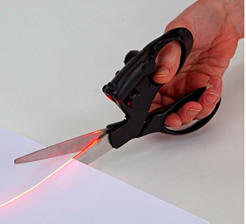 HT-220 Sewing Laser Guided Scissors Fast Laser Guided for Home Crafts Wrapping Cuts Straight by AdvancedShop