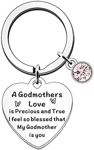 JETTOP Godmother Gifts - Gifts for Godmother Mothers Day Godmother Christening Birthday Christmas Gift I Feel So Blessed That My Godmother is You