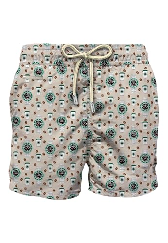 Maillot court MC2 Saint Barth LIG0003 beige S au design chic et élégant