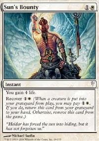 Magic: the Gathering - Sun's Bounty - Coldsnap