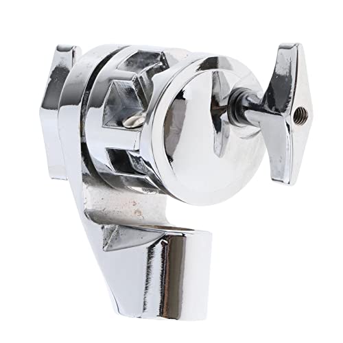 Deevoka Cymbal Booms Arm Clamp Memory Lock Equipment Cymbal Stand Clamps Holder Drum Cymbal Parts Cymbal Booms Connector Cymbal Booms Rod Clamp, Zinc Optional 1 #TOP2