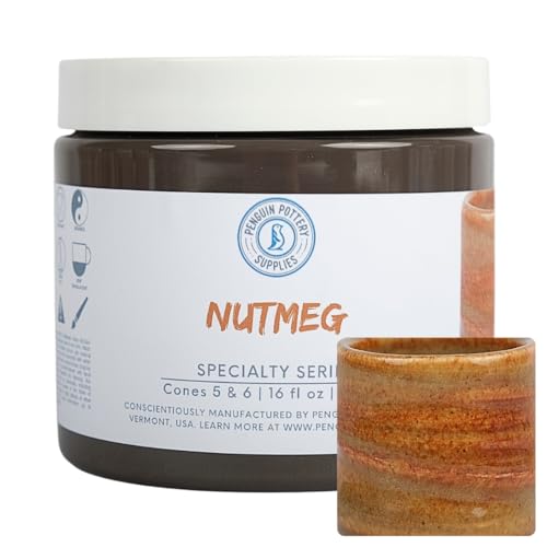 Penguin Pottery - Specialty Series - Nutmeg (Pint | 16 fl.oz | 473 ml) by Penguin Pottery - Used condition - US$19.43