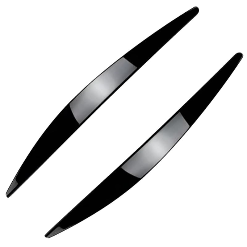 Sourcils de phares pour Skoda Octavia MK3 2015-2017 cache paupière noir
