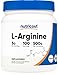 Nutricost L-Arginine Powder 500 Grams (1.1lbs) - Pure L-Arginine Powder - 5000mg Per Serving; 100 Servings