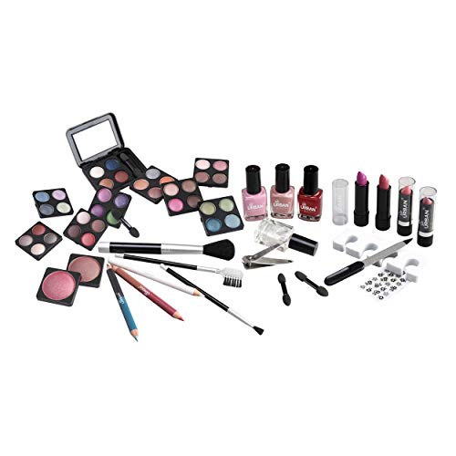 Love-Urban-Beauty-64-Piece-complete-Beauty-Makeup-Vanity-Cosmetic-Storage-Set