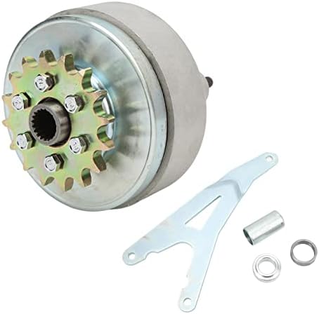 Aramox Chain Wheel Sprocket, 16T Sprocket 19T Shaft Reverse Changer Gear Transmission Steel Alloy Replacement for GY6 150cc 200cc ATV UTV Go Kart Quad Bike