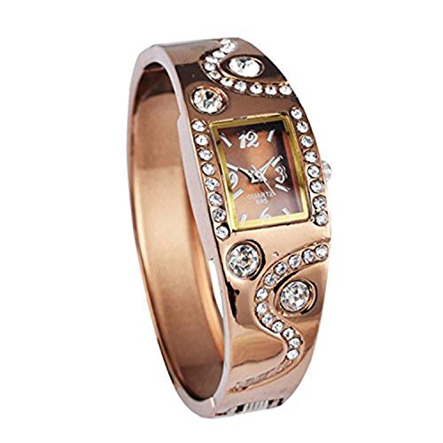 Soleasy Women's Bracelet Style Analog Quartz Metal Watch WTH1028