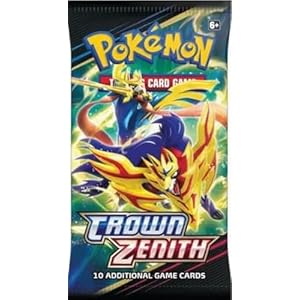 Pokemon TCG: Crown Zenith – Booster Pack (Single Booster Pack, 10 Cards)