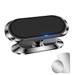 AXFEE Magnetic Mobile Phone Car Mount, Universal 8 Strong Magnets 360° Rotation Holder, Compatible With iPhone Samsung etc