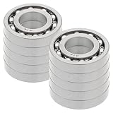 [10-Pack] R14-OPEN - Deep Groove Radial Ball Bearing 0.875 in x 1.875 in x 0.375 in (ID x OD x W) | 22.225 mm...