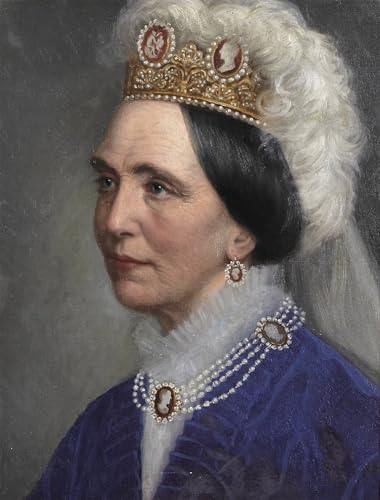 Impression d'affiche Josefine de Suède par Bertha Valerius portrait sur toile format 60x90cm