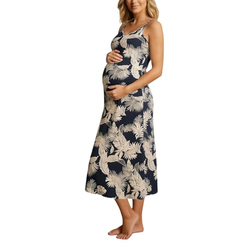 Robe de maternité à poches pour vos balades d'été ensoleillées