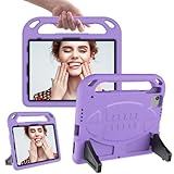 YWYNI Case for iPad 11th gen(A16) 2025/10th 10.9 Inch 2022, iPad Pro 11 & iPad Air 4/5, Durable Shockproof Case for iPad Air 6 & ipad Air 11 Tablets Protective Cover-Light Purple